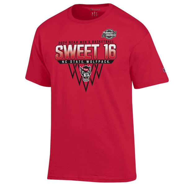 Red Short Sleeve Tee MBB | NCAA Swe